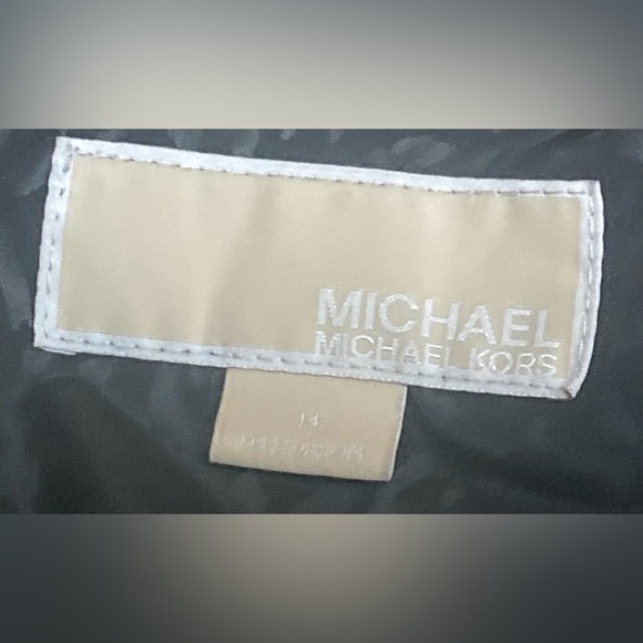 Girls Michael Kors Puffy Jacket size 14 - Picture 5 of 5